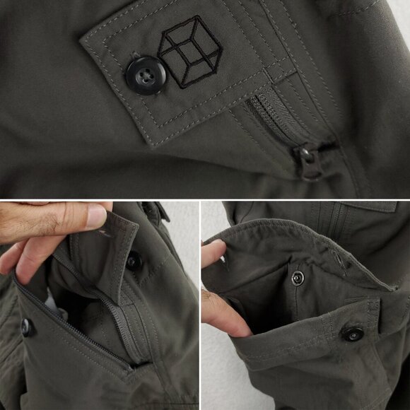 Clothing Arts Cargo Pants Pick-Pocket Proof Anti-Theft P^cubed Men's 36x30 - Picture 5 of 12